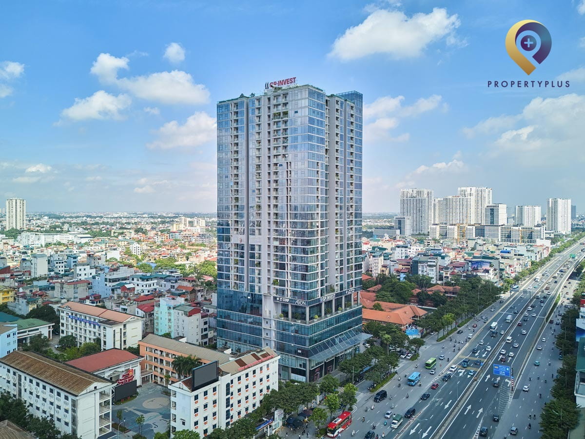 Toà nhà văn phòng The Nine với mặt ngoài kính hiện đại và tầm nhìn rộng - hình ảnh từ Property Plus